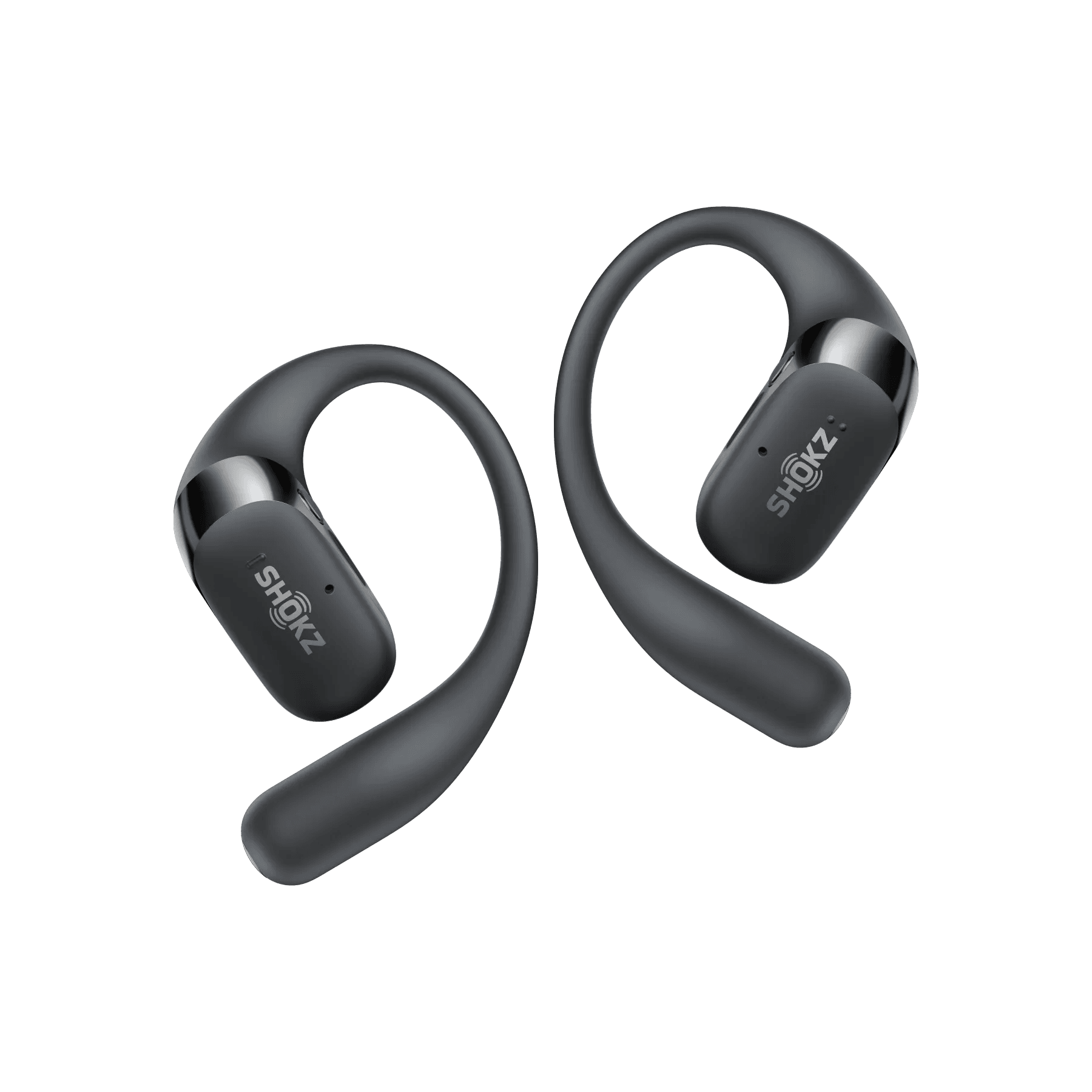 Audífonos abiertos Shokz OpenFit 2 (T920) negros para deporte y uso diario