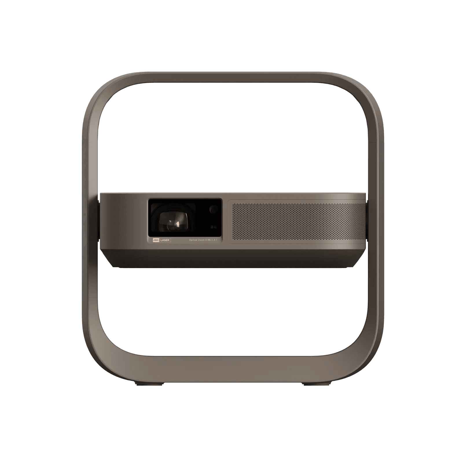 Proyector XGIMI Elfin Flip 4K triple láser RGB con Google TV y soporte integrado